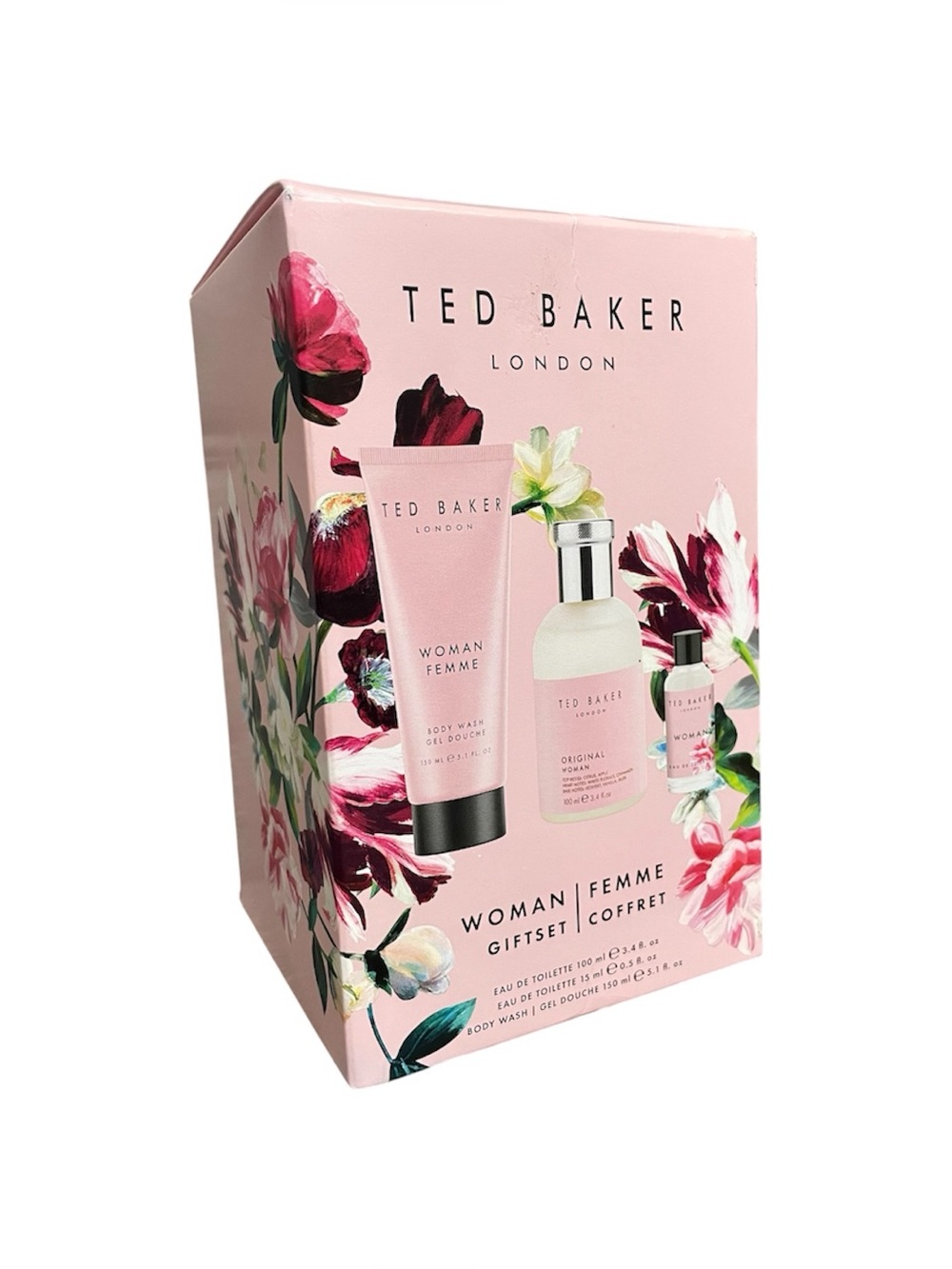 $50 Start - Ted Baker 3-Piece Set WOMAN Bodywash, Full & Travel Scents $99 New